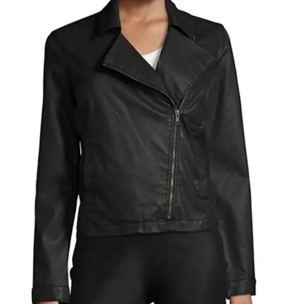 Eileen Fisher Waxed Stretch Twill Jacket